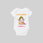 Little ganesha – Onesie/Romper | Personalized Romper / Onesie for Ganesh Chaturthi Festival