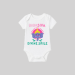 Divine Smile – Onesie/Romper | Personalized Romper / Onesie for Ganesh Chaturthi Festival
