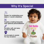 Choti Dandiya Queen Priyanka – Customize Onesie_Romper - Image 3