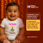 Choti Dandiya Queen Priyanka Customize Onesie_Romper - Image 2