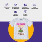 Choti Dandiya Queen Priyanka Customize Tshirt - Image 4
