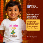 Choti Dandiya Queen Priyanka Customize Tshirt - Image 2