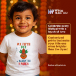 My Fifth Day of Navratri Harika Customize Tshirt - Image 2