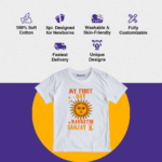 My First Day of Navratri Sanjay K Customize Tshirt - Image 4