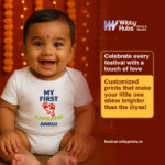 My First Navratri Ankuj Customize Romper_Onesie - Image 2