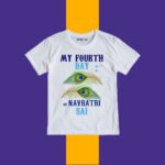 My Fourth Day of Navratri Sai Customize Tshirt
