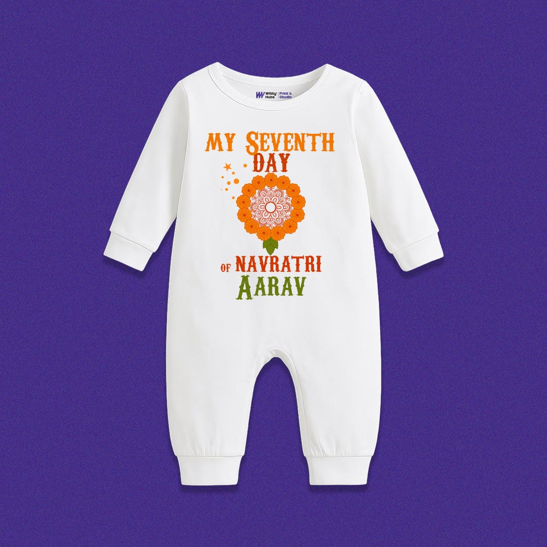 My seventh Day of Navratri Aarav Customize Sleep Suit My seventh Day of Navratri Aarav – Customize Sleep Suit - Image 1