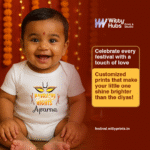 Navratri Dandiya Nights Customize Onesie_Romper - Image 2