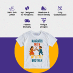9 days Navratri Outfit Customize T shirt - Image 4