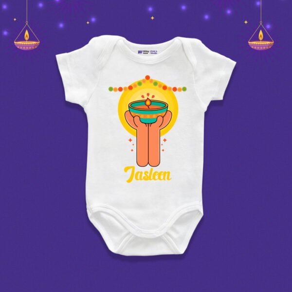 Happy Diwali Customize Onesie_Romper
