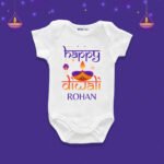 Happy Diwali Rohan Customize Onesie_Romper