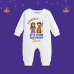 Its Our Second Diwali Customize romper
