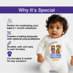 Its Our Second Diwali Customize romper - Image 3
