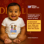 Its our secound Diwali Customize Onesie_Romper - Image 2