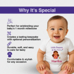 Little Deepam of the house harika customize onesie_romper - Image 3