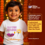 Little Spark Big Dhamaka Aishwarya-Customize T-Shirt - Image 2