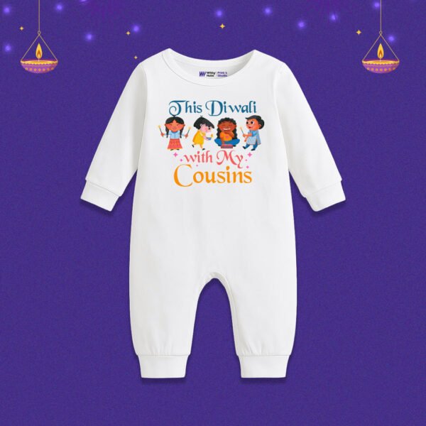 This Diwali With My Cousins Customize romper