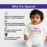 Wishes You Happy Diwali kyra  Customize romper - Image 3